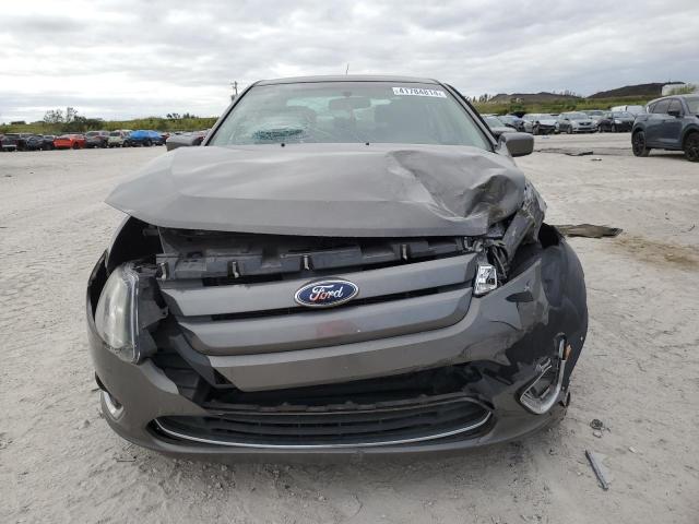 3FAHP0HA5CR299085 - 2012 FORD FUSION SE GRAY photo 5