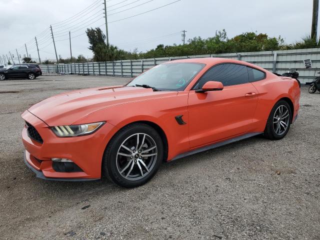 1FA6P8THXG5257627 - 2016 FORD MUSTANG ORANGE photo 1