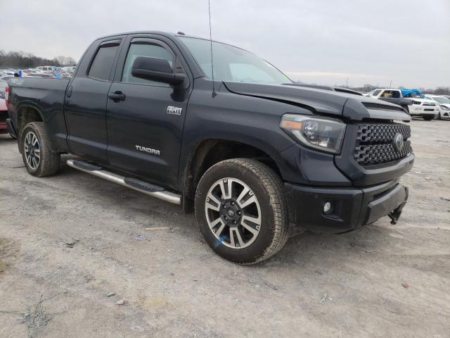 5TFUW5F18KX779753 - 2019 TOYOTA TUNDRA DOUBLE CAB SR/SR5 BLACK photo 4
