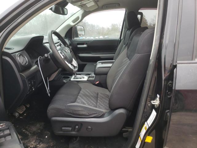 5TFUW5F18KX779753 - 2019 TOYOTA TUNDRA DOUBLE CAB SR/SR5 BLACK photo 7