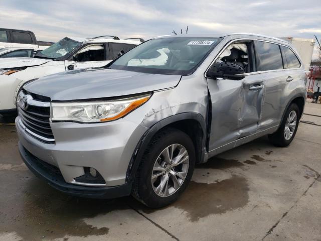 2015 TOYOTA HIGHLANDER XLE, 