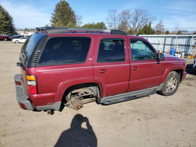 1GNEK13T45R123760 - 2005 CHEVROLET TAHOE K1500 BURGUNDY photo 3