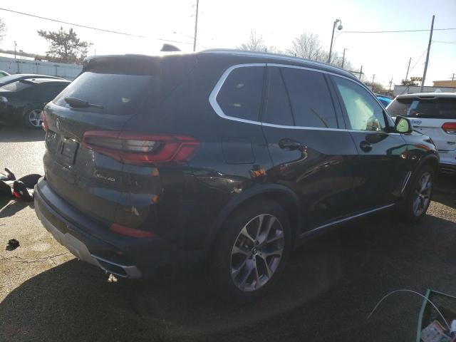 5UXCR6C51KLL05617 - 2019 BMW X5 XDRIVE40I BLACK photo 3