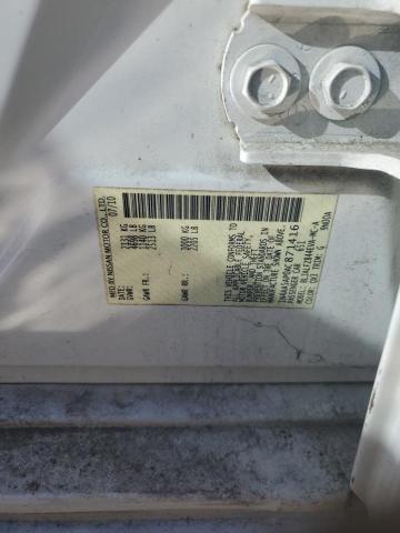 1N4AA5AP0AC871416 - 2010 NISSAN MAXIMA S WHITE photo 13