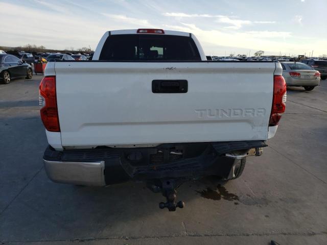 5TFRY5F14EX170194 - 2014 TOYOTA TUNDRA DOUBLE CAB SR/SR5 WHITE photo 6