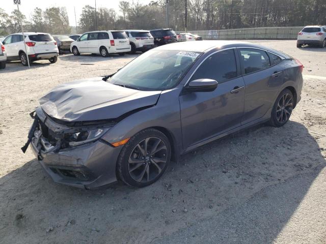 2HGFC2F86LH575229 - 2020 HONDA CIVIC SPORT 灰色 照片 1