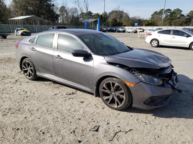 2HGFC2F86LH575229 - 2020 HONDA CIVIC SPORT 灰色 照片 4