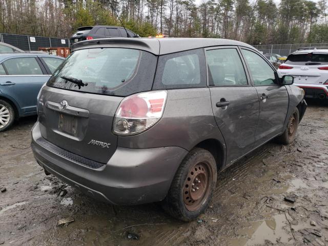 2T1KR32E76C557107 - 2006 TOYOTA COROLLA MA XR GRAY photo 3