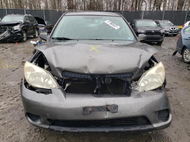 2T1KR32E76C557107 - 2006 TOYOTA COROLLA MA XR GRAY photo 5