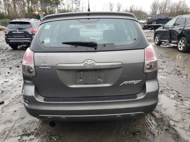2T1KR32E76C557107 - 2006 TOYOTA COROLLA MA XR GRAY photo 6