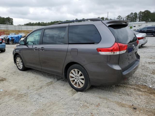 5TDJK3DC6ES077268 - 2014 TOYOTA SIENNA LE CHARCOAL photo 2