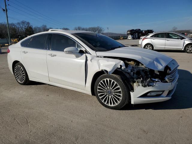 3FA6P0D91JR188548 - 2018 FORD FUSION TITANIUM/PLATINUM WHITE photo 4