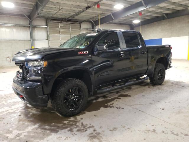 3GCPYFED3NG132596 - 2022 CHEVROLET SILVERADO K1500 LT TRAIL BOSS BLACK photo 1