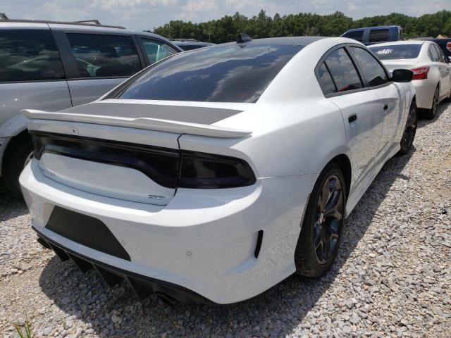 2C3CDXHG7KH567174 - 2019 DODGE CHARGER GT WHITE photo 4