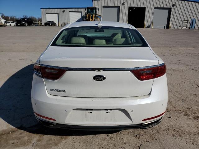 KNALC4J11H5072520 - 2017 KIA CADENZA PREMIUM WHITE photo 6