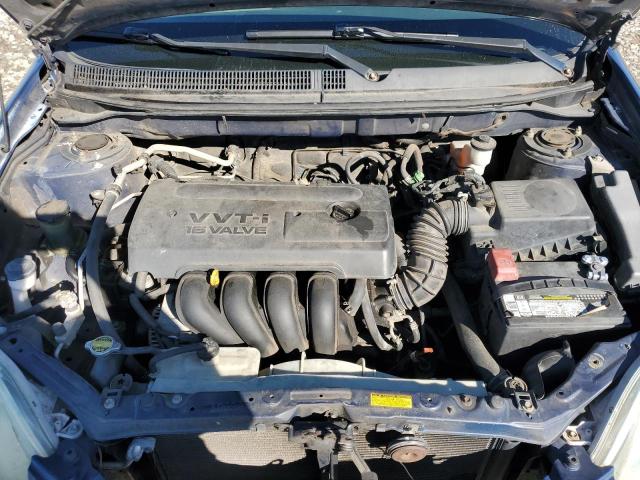 2T1KR32E55C423257 - 2005 TOYOTA COROLLA MA XR BLUE photo 11