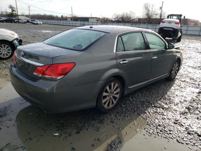 4T1BK3DB6BU404735 - 2011 TOYOTA AVALON BASE SILVER photo 3