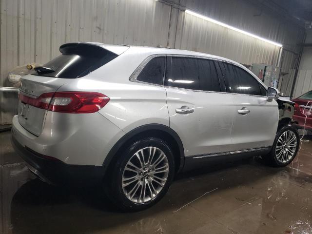 2LMPJ6LR5HBL26332 - 2017 LINCOLN MKX RESERVE Արծաթագույն լուսանկար 3