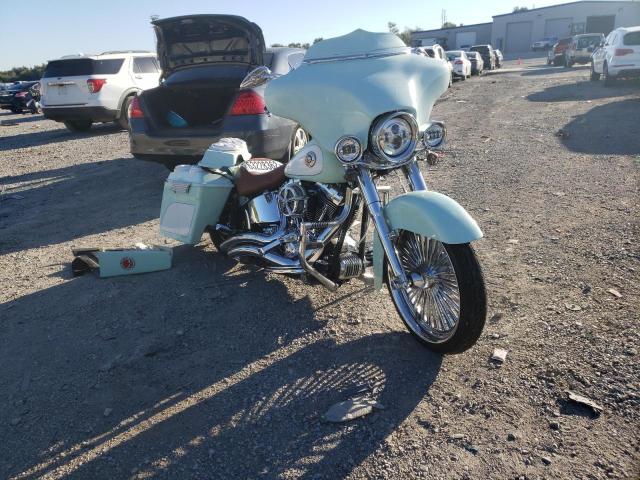 1HD1JD5167Y039485 - 2007 HARLEY-DAVIDSON FLSTN TURQUOISE photo 1