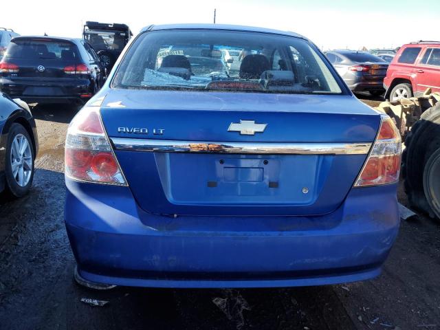 KL1TD56E29B339594 - 2009 CHEVROLET AVEO LS BLUE photo 6