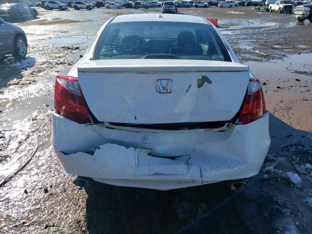 1HGCS22879A001399 - 2009 HONDA ACCORD EXL WHITE photo 6