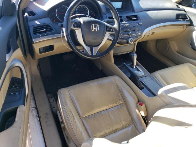 1HGCS22879A001399 - 2009 HONDA ACCORD EXL WHITE photo 8