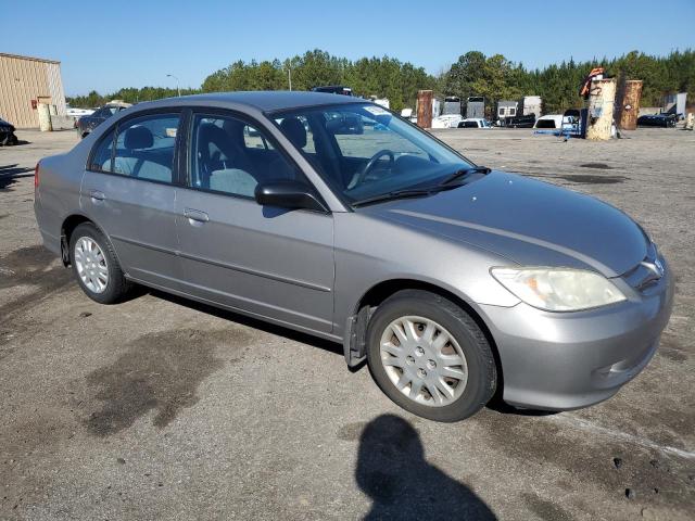 2HGES16524H624183 - 2004 HONDA CIVIC LX GRAY photo 4