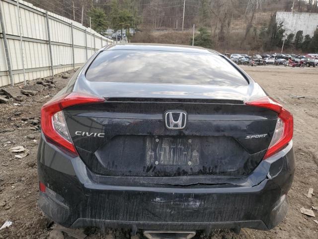 2HGFC2F80MH503041 - 2021 HONDA CIVIC SPORT BLACK photo 6