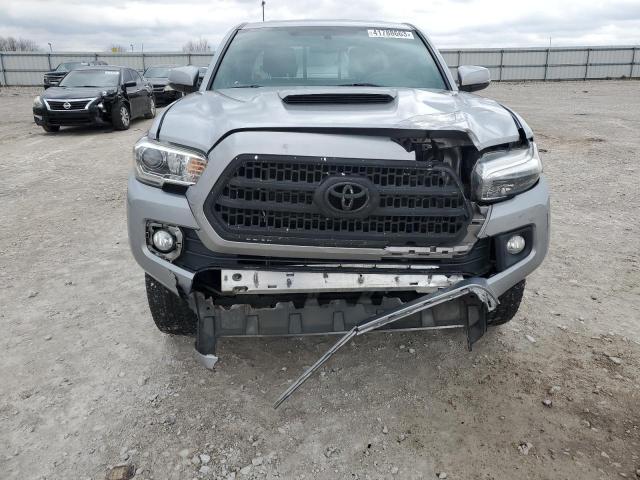 5TFSZ5AN5HX073275 - 2017 TOYOTA TACOMA ACCESS CAB SILVER photo 5