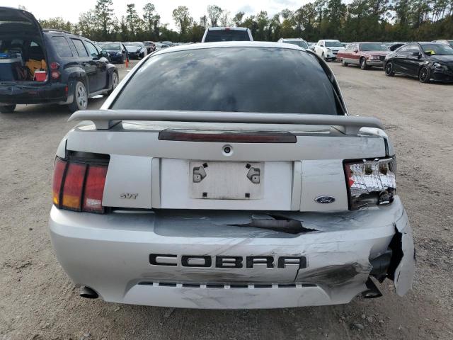 1FAFP47V91F219087 - 2001 FORD MUSTANG COBRA SVT SILVER photo 6