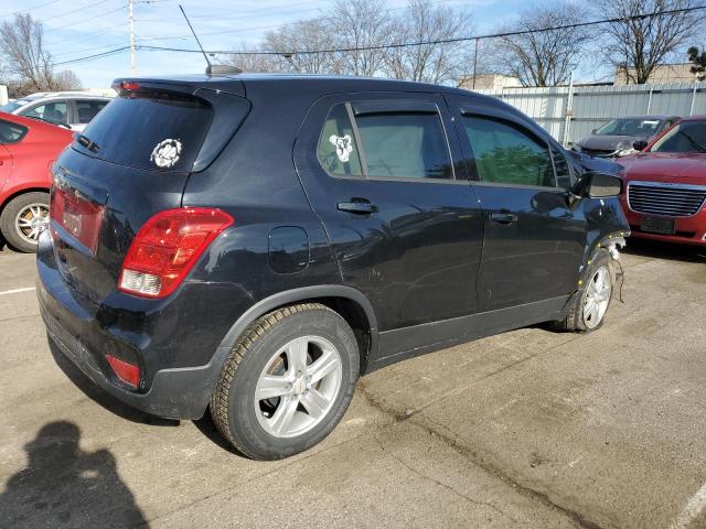 KL7CJKSB9LB041107 - 2020 CHEVROLET TRAX LS BLACK photo 3