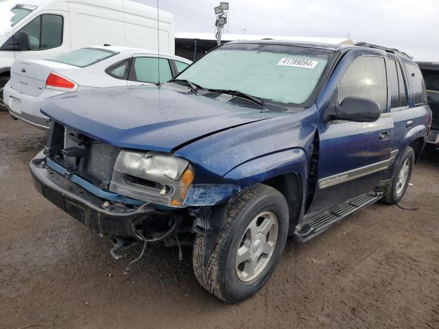 1GNDT13S522436918 - 2002 CHEVROLET TRAILBLAZE BLUE photo 1