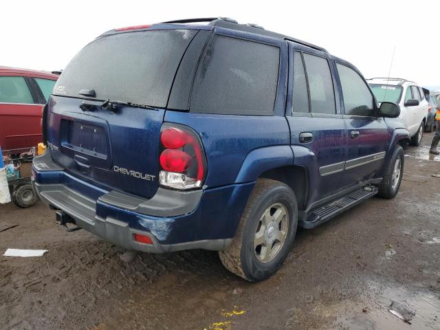 1GNDT13S522436918 - 2002 CHEVROLET TRAILBLAZE BLUE photo 3