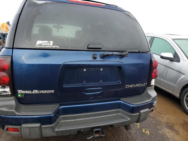 1GNDT13S522436918 - 2002 CHEVROLET TRAILBLAZE BLUE photo 6