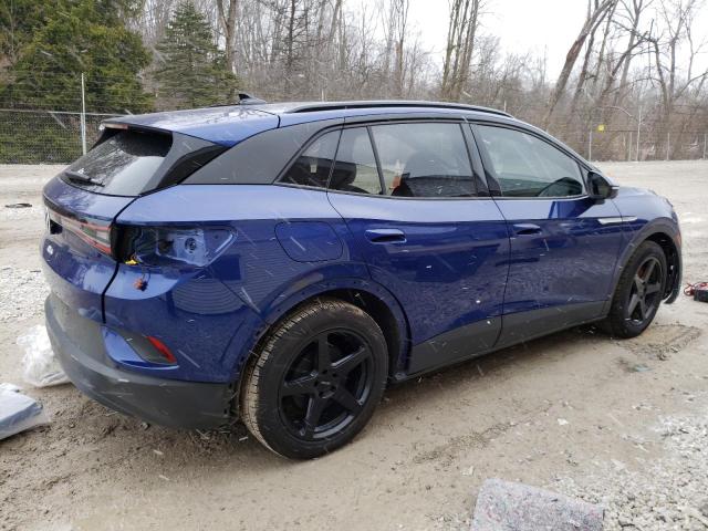 WVGTMPE24MP047805 - 2021 VOLKSWAGEN ID.4 PRO S ლურჯი ფოტო 3