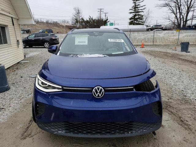 WVGTMPE24MP047805 - 2021 VOLKSWAGEN ID.4 PRO S ლურჯი ფოტო 5