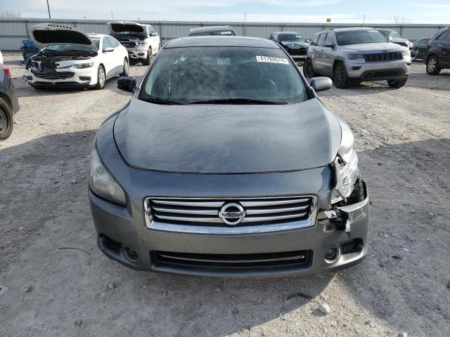 1N4AA5AP5EC449857 - 2014 NISSAN MAXIMA S GRAY photo 5