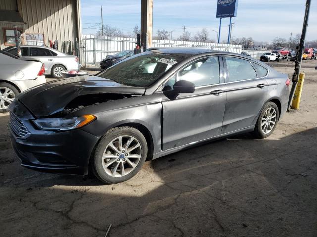 3FA6P0H79HR407159 - 2017 FORD FUSION SE GRAY photo 1