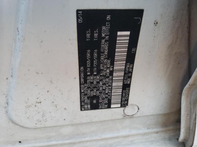 JTLZE4FE4EJ058198 - 2014 TOYOTA SCION XB 白色 照片 13