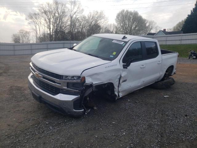 3GCPWCED0KG313557 - 2019 CHEVROLET SILVERADO C1500 LT WHITE photo 1