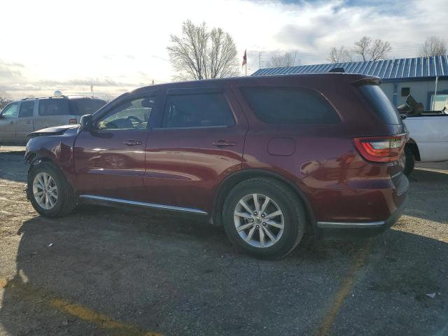 1C4RDHAG8KC582243 - 2019 DODGE DURANGO SXT BURGUNDY photo 2