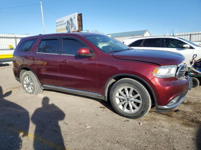 1C4RDHAG8KC582243 - 2019 DODGE DURANGO SXT BURGUNDY photo 4