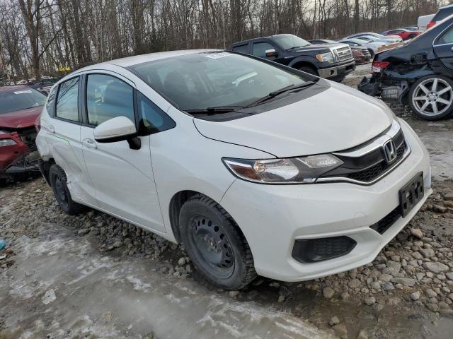 3HGGK5H45KM734972 - 2019 HONDA FIT LX WHITE photo 4