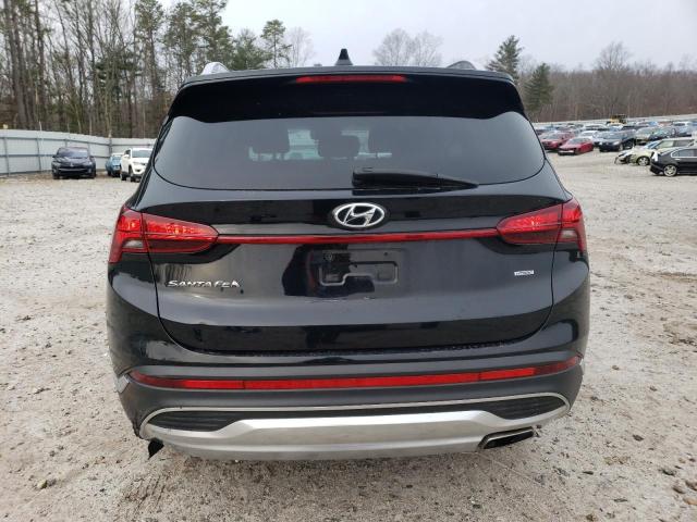 5NMS2DAJ9MH309120 - 2021 HYUNDAI SANTA FE SEL BLACK photo 6