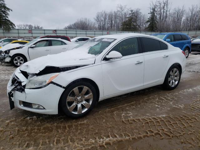 2G4GS5EV8D9169913 - 2013 BUICK REGAL PREMIUM WHITE photo 1