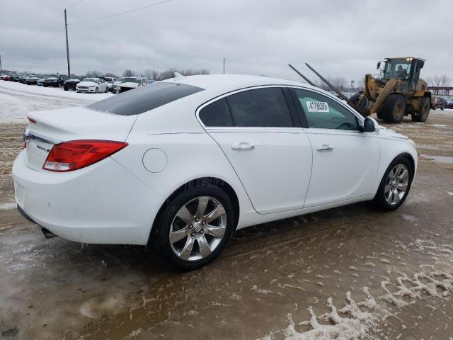 2G4GS5EV8D9169913 - 2013 BUICK REGAL PREMIUM WHITE photo 3