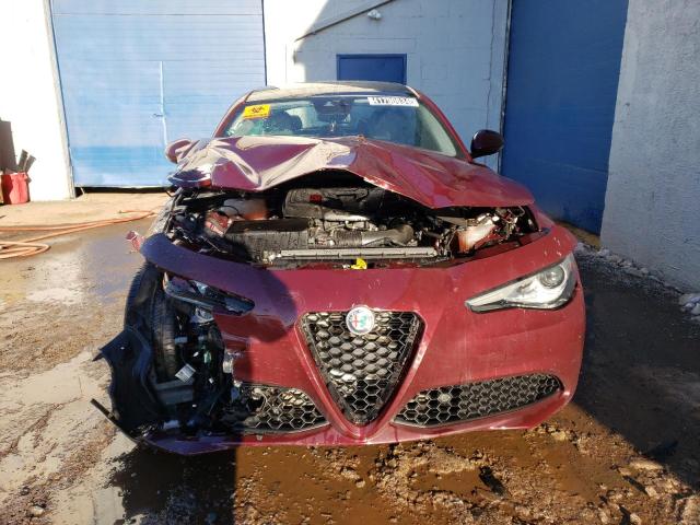 ZARFANBN9K7607043 - 2019 ALFA ROMEO GIULIA TI MAROON photo 5