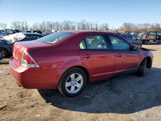 3FAHP07197R106623 - 2007 FORD FUSION SE RED photo 3