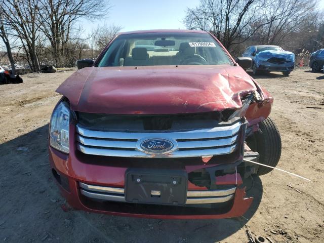 3FAHP07197R106623 - 2007 FORD FUSION SE RED photo 5