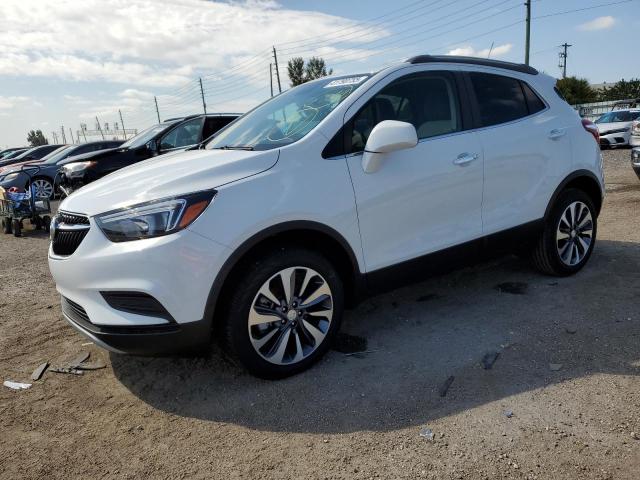 KL4CJESM1NB543483 - 2022 BUICK ENCORE PREFERRED WHITE photo 1